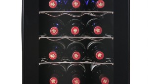 AKDY Single Zone Thermoelectric 12-Bottle Wine Cooler
