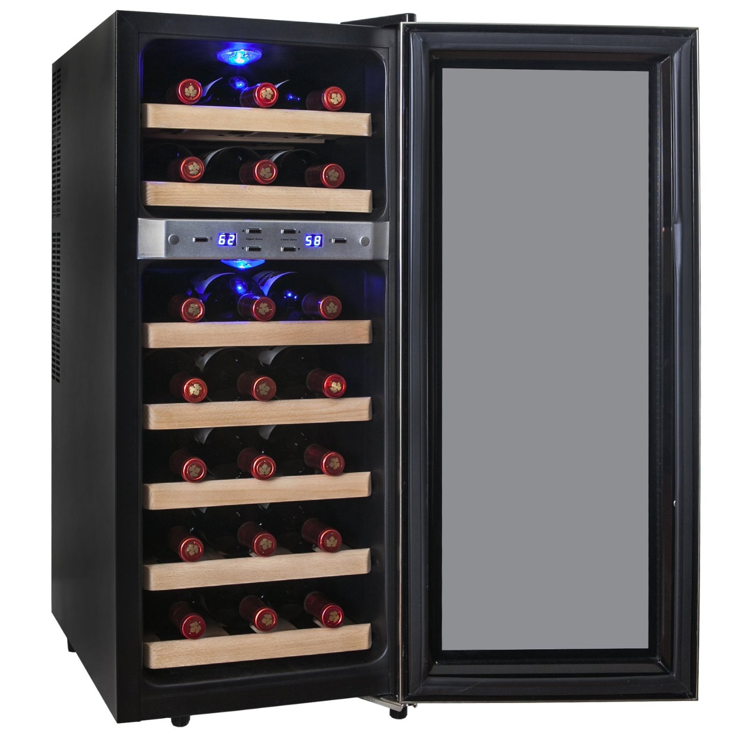 Differences Between Wine Cooler and Home Refrigerator